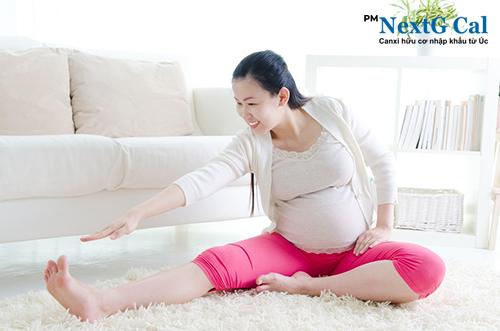Mỏi chân khi mang thai tháng đầu