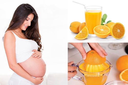 Tiểu đường thai kỳ uống nước cam được không