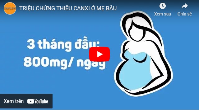 video xét nghiệm thiếu canxi cho bà bầu 