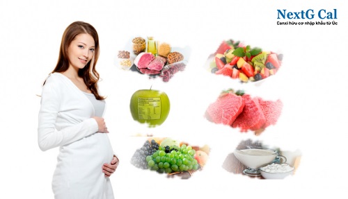 dinh dưỡng 3 tháng giữa thai kỳ