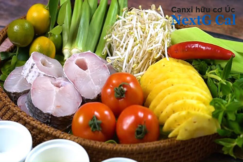 bầu ăn canh chua được không