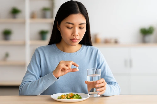 uống canxi lúc đói hay no