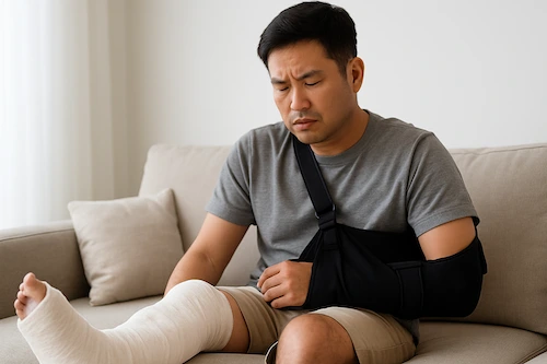 xương đã bị gãy rồi thì có dễ bị gãy lại không
