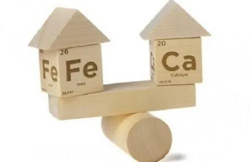 uống canxi với sắt cùng lúc được không